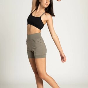 Premium Relaxed Fit Yoga Shorts & Sports Bra Set | OEM Custom