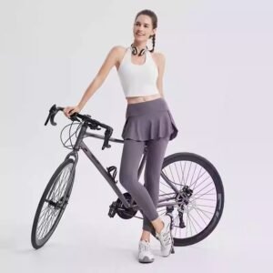 Premium 2-in-1 Ruffle Skirted Leggings | OEM Custom