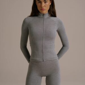 Premium Contour Fit Zip-Up Jacket & Shorts Set | OEM Custom