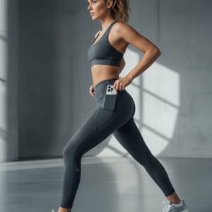 Premium High Waist Tummy Control Pocket Leggings | OEM Custom